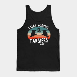 Normal Tarsier sweet tarsier saying little monkey Tank Top